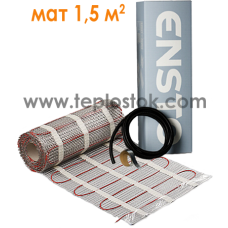 Тепла підлога Ensto ThinMat, EFHTM160.1,5 двожильний мат