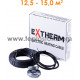 Теплый пол Extherm ETC 20-2500 2500W двухжильный кабель