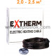Тепла підлога  Extherm ETC  ECO 20-400 400W двожильний кабель