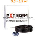 Тепла підлога Extherm ETC ECO 20-600 600W двожильний кабель Тепла підлога Extherm ETC ECO 20-600 600W двожильний кабель
