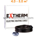 Тепла підлога  Extherm ETC  ECO 20-800 800W двожильний кабель