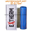 Тепла підлога Extherm ET 075-200 0,75м.кв 150W двожильний мат Тепла підлога Extherm ET 075-200 0,75м.кв 150W двожильний мат