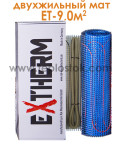 Теплый пол Extherm ET 900-200 9,0м.кв 1800W двухжильный мат
