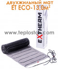 Тепла підлога Extherm ET ECO 1300-180 13,0м.кв 2340W двоxжильний мат