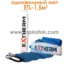 Тепла підлога Extherm ETL 150-200 1,5м.кв 300W одножильний мат