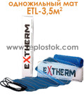 Тепла підлога Extherm ETL 350-200 3,5м.кв 700W одножильний мат