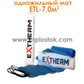 Тепла підлога Extherm ETL 700-200 7,0м.кв 1400W одножильний мат
