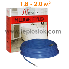 Теплый пол Nexans MILLICABLE FLEX/10  300W  ультратонкий кабель