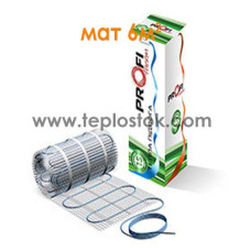 Теплый пол Profi Therm 6,0кв.м 900W двухжильный мат