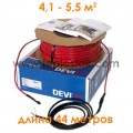 Тепла підлога DEVIflex T18 (DTIP-18) 820Вт двожильний кабель